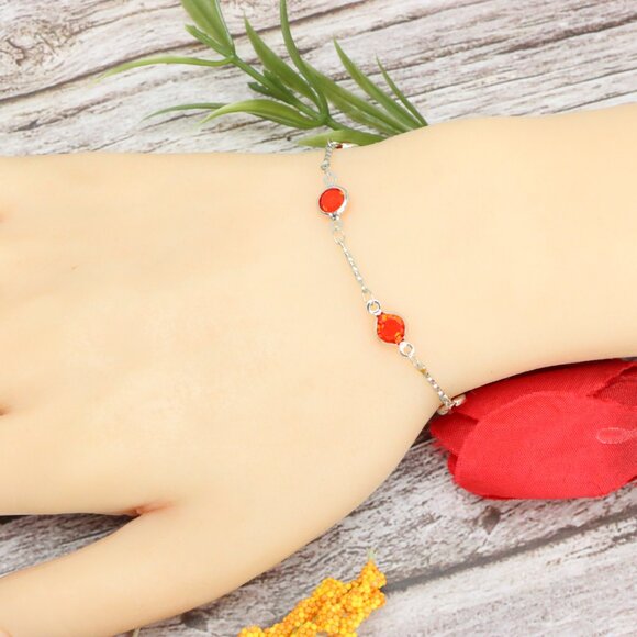 "Trendy Bracelet for Girls & Women – Cute, Adjustable & Gift-Ready | MLCRC1293 - Picture 4 of 10